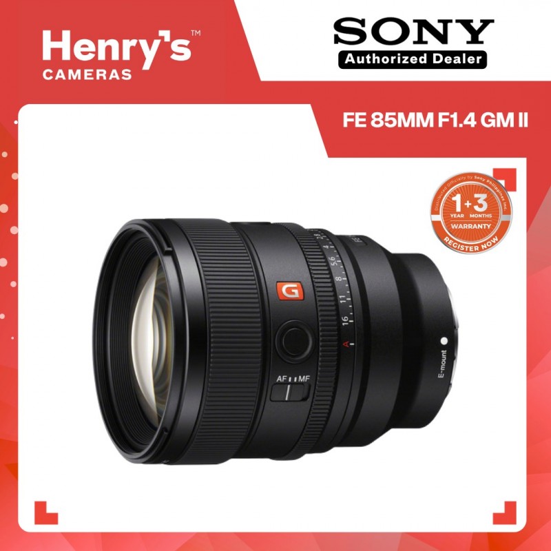 Sony FE 85 mm F1.4 GM II
